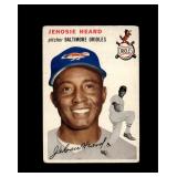 1954 Topps #226 Jehosie Heard RC VG to VG-EX+