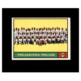 1961 Topps #491 Philadelphia Phillies TC EX+
