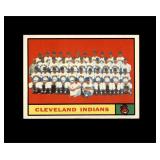 1961 Topps #467 Cleveland Indians TC EX to EX-MT+