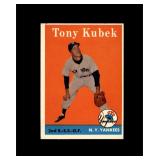 1958 Topps #393 Tony Kubek EX to EX-MT+