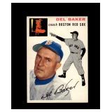 1954 Topps #133 Del Baker NRMT to NM-MT+