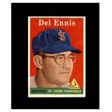 1958 Topps #60 Del Ennis EX to EX-MT+