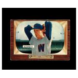 1955 Bowman #105 Johnny Schmitz P/F to GD+
