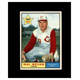 1961 Topps #456 Hal Bevan EX to EX-MT+