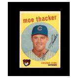 1959 Topps #474 Moe Thacker EX to EX-MT+
