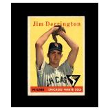 1958 Topps #129 Jim Derrington RC EX to EX-MT+