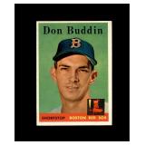 1958 Topps #297 Don Buddin EX-MT to NRMT+