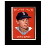 1961 Topps #476 Jackie Jensen MVP EX to EX-MT+