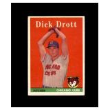 1958 Topps #80 Dick Drott EX to EX-MT+