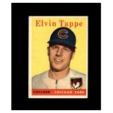 1958 Topps #184 Elvin Tappe EX to EX-MT+