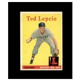 1958 Topps #29 Ted Lepcio EX to EX-MT+