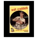 1959 Topps #281 Walt Craddock EX to EX-MT+
