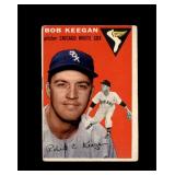 1954 Topps #100 Bob Keegan VG to VG-EX+