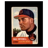 1953 Topps #26 Dale Mitchell P/F to GD+