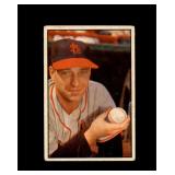 1953 Bowman Color #17 Gerry Staley VG to VG-EX+