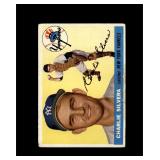 1955 Topps High #188 Charlie Silvera P/F to GD+