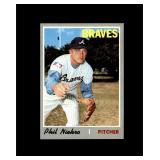 1970 Topps #160 Phil Niekro EX to EX-MT+