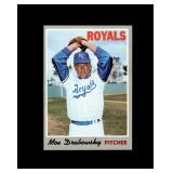 1970 Topps High #653 Moe Drabowsky EX to EX-MT+