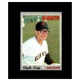 1970 Topps #624 Clyde King EX to EX-MT+
