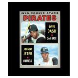 1970 Topps #141 Cash/Jeter RS NRMT to NM-MT+