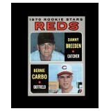 1970 Topps #36 Breeden/Carbo RS NRMT to NM-MT+