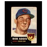 1953 Topps #157 Bob Addis P/F to GD+