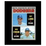 1970 Topps #131 Lamb/Stinson RS NRMT to NM-MT+