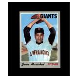 1970 Topps #210 Juan Marichal EX to EX-MT+
