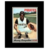 1970 Topps #188 Manny Sanguillen NRMT to NM-MT+