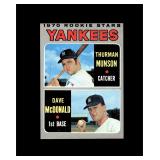 1970 Topps #189 Thurman Munson RC EX to EX-MT+