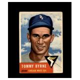 1953 Topps #123 Tommy Byrne P/F to GD+