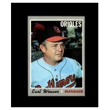 1970 Topps #148 Earl Weaver EX to EX-MT+