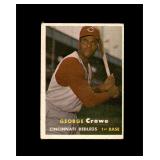 1957 Topps #73 George Crowe VG to VG-EX+