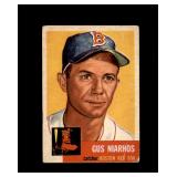 1953 Topps #63 Gus Niarhos VG to VG-EX+
