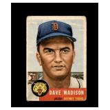 1953 Topps #99 Dave Madison P/F to GD+