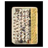 1956 Topps #11 Chicago Cubs TC P/F to GD+
