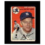 1954 Topps #5 Ed Lopat P/F to GD+