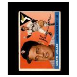 1955 Topps #201 Sherm Lollar VG to VG-EX+