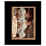1962 Topps #72 Boros/Scheffing/Wood EX to EX-MT+