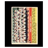 1956 Topps #226 New York Giants TC VG to VG-EX+