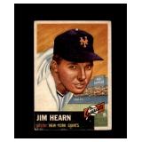 1953 Topps #38 Jim Hearn VG to VG-EX+