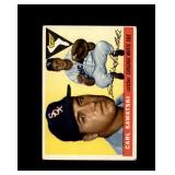 1955 Topps #122 Carl Sawatski VG to VG-EX+