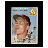 1954 Topps #38 Eddie Stanky P/F to GD+