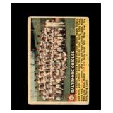 1956 Topps #100 Baltimore Orioles TC P/F to GD+