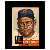 1953 Topps #169 Dizzy Trout P/F to GD+