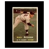 1957 Topps #216 Marv Grissom VG to VG-EX+