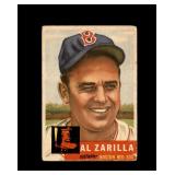 1953 Topps #181 Al Zarilla P/F to GD+