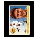 1955 Topps #29 Herman Wehmeier VG to VG-EX+