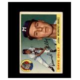 1955 Topps #35 Dave Jolly VG to VG-EX+