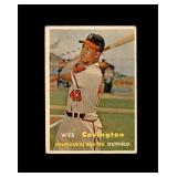 1957 Topps #283 Wes Covington P/F to GD+